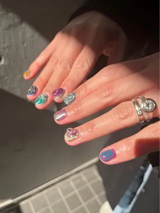 ショート @Unica_ honmachiのネイルデザイン