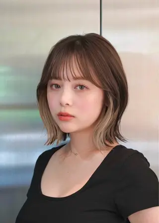 ミディアム joemi　by　unami所属・内山 湧勝/ ショート特化美容師のヘアスタイル