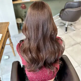 ロング カラー ブリーチなし/レイヤ ー特化🌈Tommyのヘアスタイル