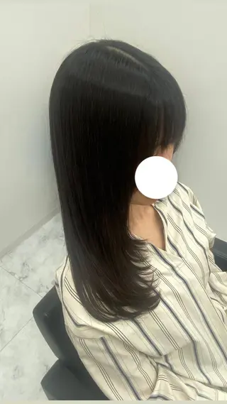 セミロング 髪質改善サロン🫧 セキチサトのヘアスタイル