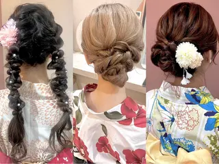 ロング エクステ＆ヘアセット Milaのヘアスタイル