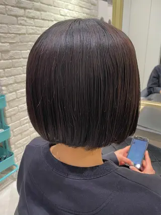 ミディアム 吉澤 海咲のヘアスタイル