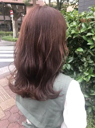 ロング 韓国風ヘア♡ runaのヘアスタイル