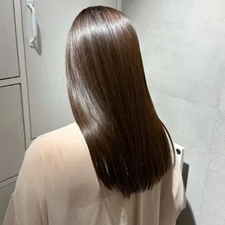 ロング カラー 髪質改善 イオリのヘアスタイル