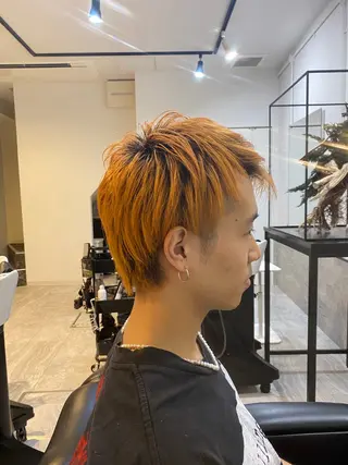 ショート カラー メンズ 田中 昴輝のヘアスタイル