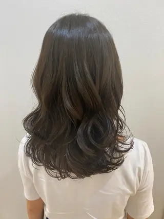 ミディアム カラー 💙美髪救世主💙 関華蓮のヘアスタイル