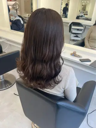 セミロング カラー ParveMix ♡白神みやびのヘアスタイル