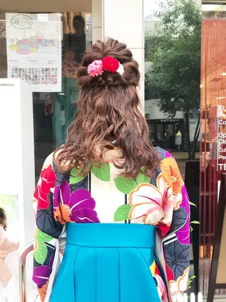 セミロング ヘアアレンジ Neolive Cava 相模大野店所属・sola: neoliveのヘアスタイル