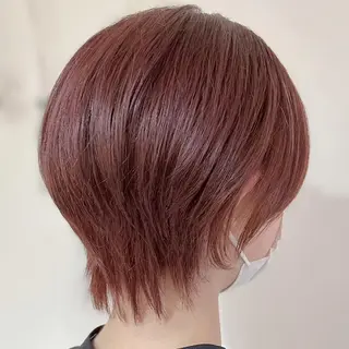 ショート カラー Halo/長居美容室 ショート/ROKIのヘアスタイル