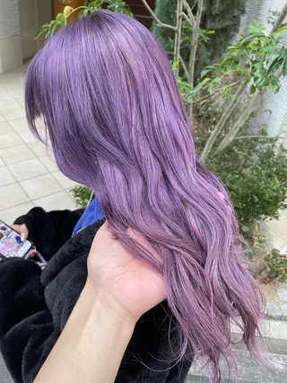 ロング 亀川蓮 Agu hairのヘアスタイル