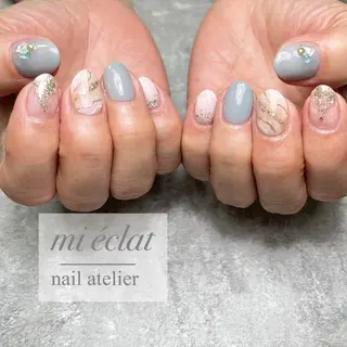 ネイル mi éclat ミ　エクラのネイルデザイン
