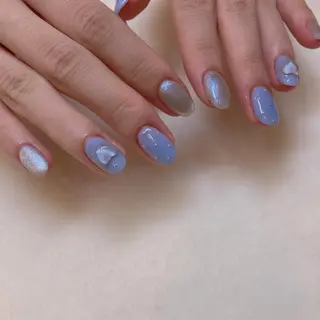 ネイル 韓国ネイル/ワンホン ネイル🎀表参道3分のネイルデザイン