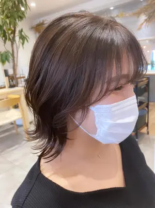 ミディアム 河田 海陽のヘアスタイル