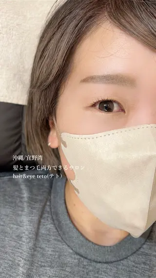 マツエク・マツパ テトのチヒロ .のマツエク・マツパデザイン