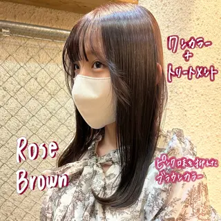 ロング カラー 暖色艶color / ボブ🦩Rioのヘアスタイル