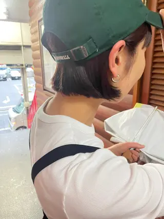 ショート カラー さの あやねのヘアスタイル