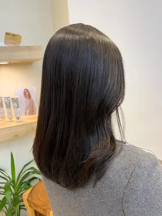 ロング コテ巻き風パーマ🫧 麻尋のヘアスタイル