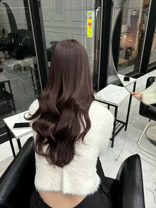 カラー fudge所属・MaisonHALU 松浦光咲のヘアスタイル