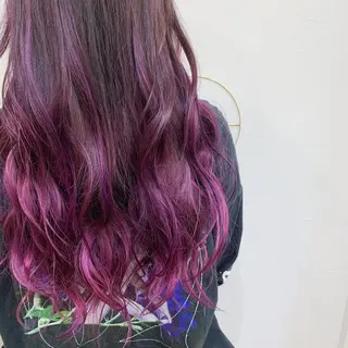 セミロング カラー Lome'所属・✨ブリーチマスター✨ オクヤマヨウスケのヘアスタイル