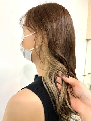 ロング カラー ichiyo所属・i sのヘアスタイル