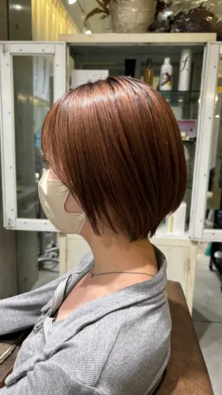 ショート ﾔﾏｼﾀ ﾘﾘのヘアスタイル