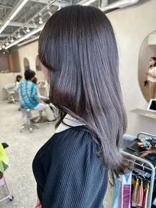 ロング 新宿/韓国レイヤー/ 髪質改善/佐藤航のヘアスタイル