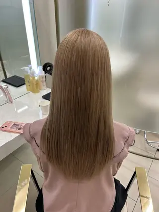 カラー 透明感カラー💗 ERINA🐰🎀のヘアスタイル