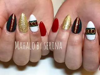 ミディアム カラー ネイル SUNNY BAE. SERINAのネイルデザイン