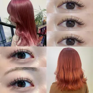 カラー ネイル マツエク・マツパ チャンモリパーマ/韓 国/Minami🦋のヘアスタイル