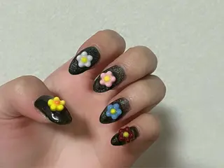 ネイル Protea きぬがわ らむのネイルデザイン