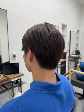 ショート カラー 𝘀𝗮𝗲/柏の葉 / パーマモデルのヘアスタイル