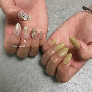 ネイル nail&eyelash Rine所属・Rine 放出 (リネ)のネイルデザイン