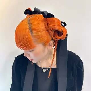 ヘアアレンジ MiRI💜地毛級 エクステ✖似合わせ技のヘアスタイル