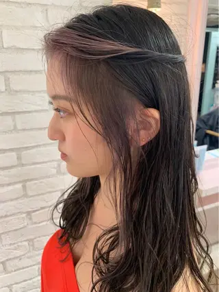 ロング カラー 韓国ヘア/艶カラー /田中悠佑のヘアスタイル