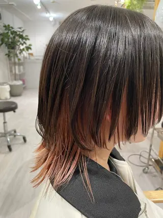 ミディアム カラー 透明感🫧ナチュラル 🍀りんたろうのヘアスタイル