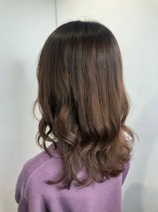 セミロング ヘアケアは お任せ✨✨中田早紀のヘアスタイル