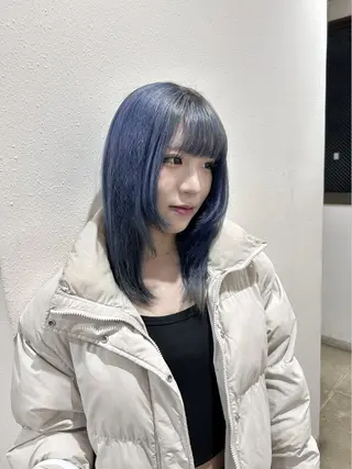 ミディアム ハイトーン/ブリーチ 🧁soraのヘアスタイル