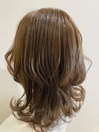 ミディアム カラー 🌹艶髪カラー🌹 津田晴加【西荻窪】のヘアスタイル