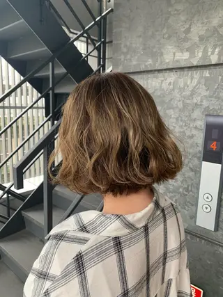 ミディアム カラー aguhair jour所属・髪質改善/白髪ぼかし KENTAのヘアスタイル