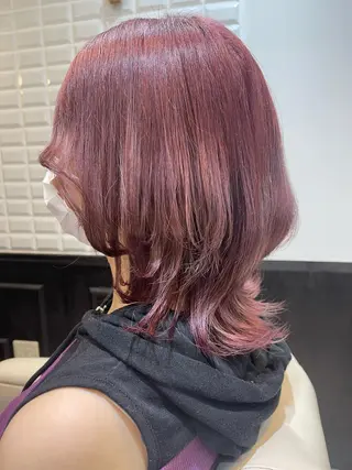 ミディアム カラー Lupinus所属・Lupinus🌿 Saitoのヘアスタイル