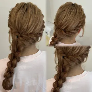 ヘアアレンジ eclala所属・後藤 瑠菜のヘアスタイル