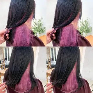 セミロング カラー 透明感カラー特化型 NAOKIのヘアスタイル