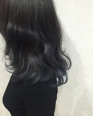 ミディアム カラー 💚ミヤマ アンナ☘️のヘアスタイル