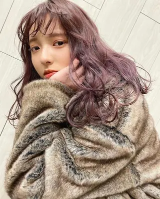 セミロング カラー 佐藤 裕史のヘアスタイル