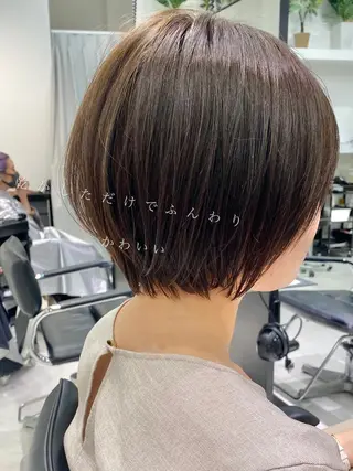 ショート カラー 似合わせ専門美容師 なかじまのヘアスタイル
