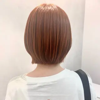 ショート ブリーチなし透明感 カラー✳︎ayaneのヘアスタイル