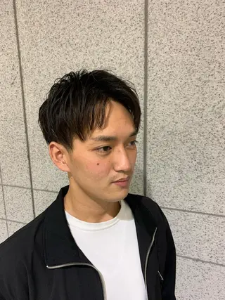 ショート HIRO GINZA新橋店所属・山内 敢史のヘアスタイル