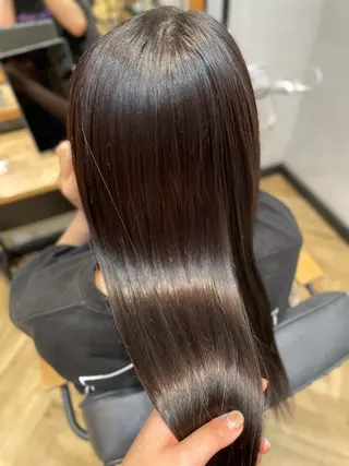 ロング カラー 望恵🌸 韓国🇰🇷スタイルのヘアスタイル