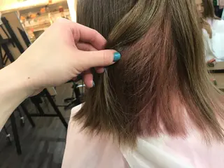 ミディアム カラー WEST O LAND所属・WEST OLAND 安藤のヘアスタイル