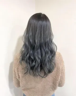 ロング ヤマグチ ヒカルのヘアスタイル
